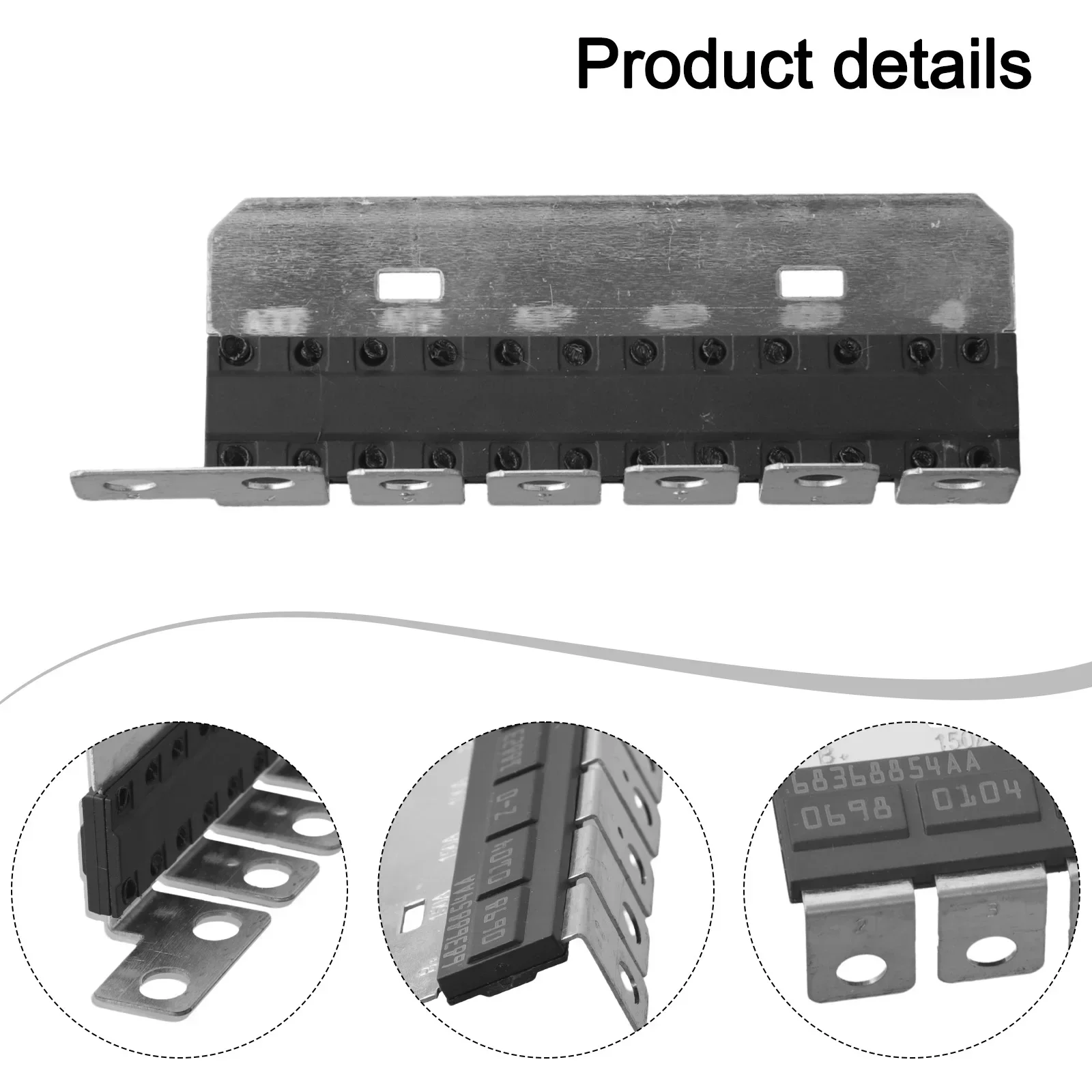 

Reliable Replacement of Fuse Z Case for Jeep Vehicles Specifically Designed for Wrangler For Jl & For Gladiator ( 68368854AA)