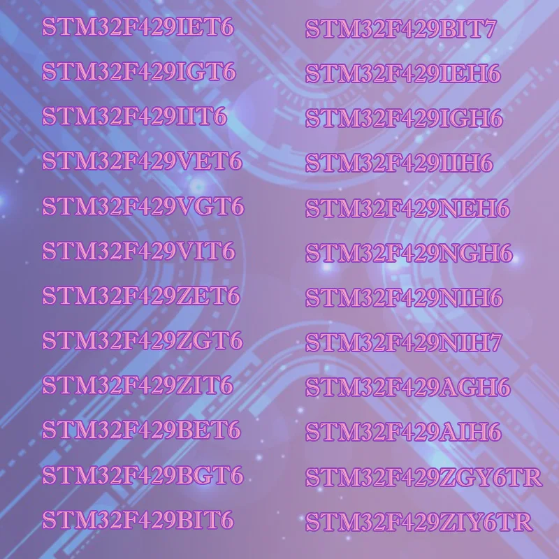 STM32F429IGT6 IIT6 …