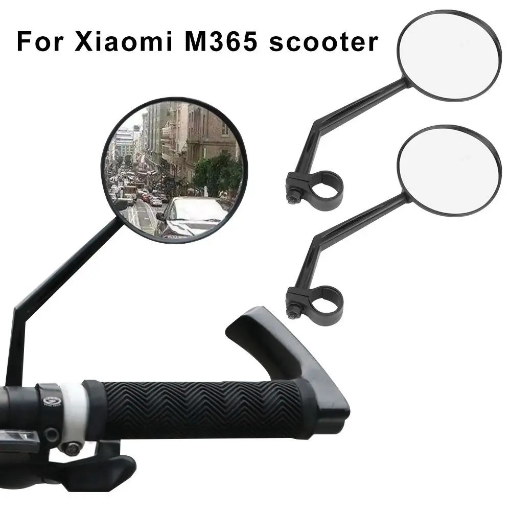 2 PCS High Quality Accessories Handlebar Outdoor Electric Scooter Rear View Glass Rear View Mirror Bicycle Mirror