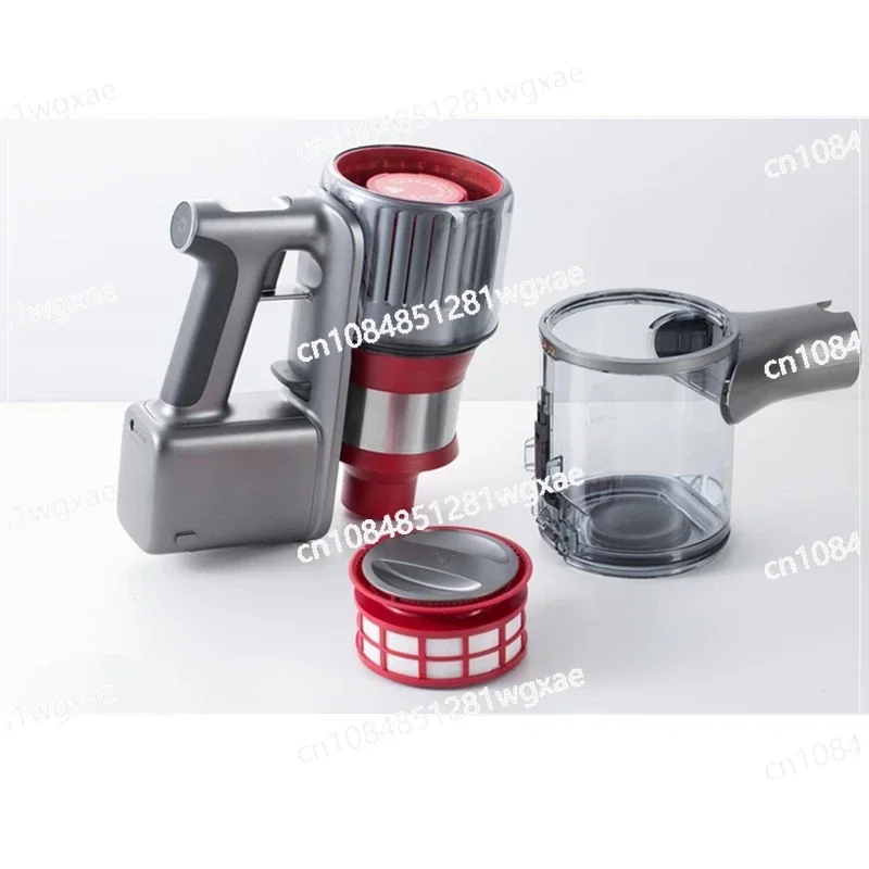 Parts Pack Handheld Vacuum Cleaner Accessories Dust Cup High Efficiency Air Filter Front Filter Cyclone Assembly Red