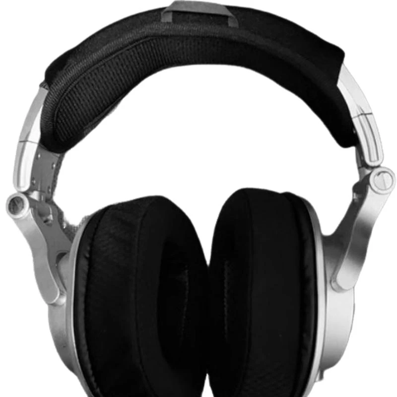 Headphone Headband Cover Cushion Mesh Cloth Zippers Instalasi untuk ms9bn ms7bt ms5t 066a
