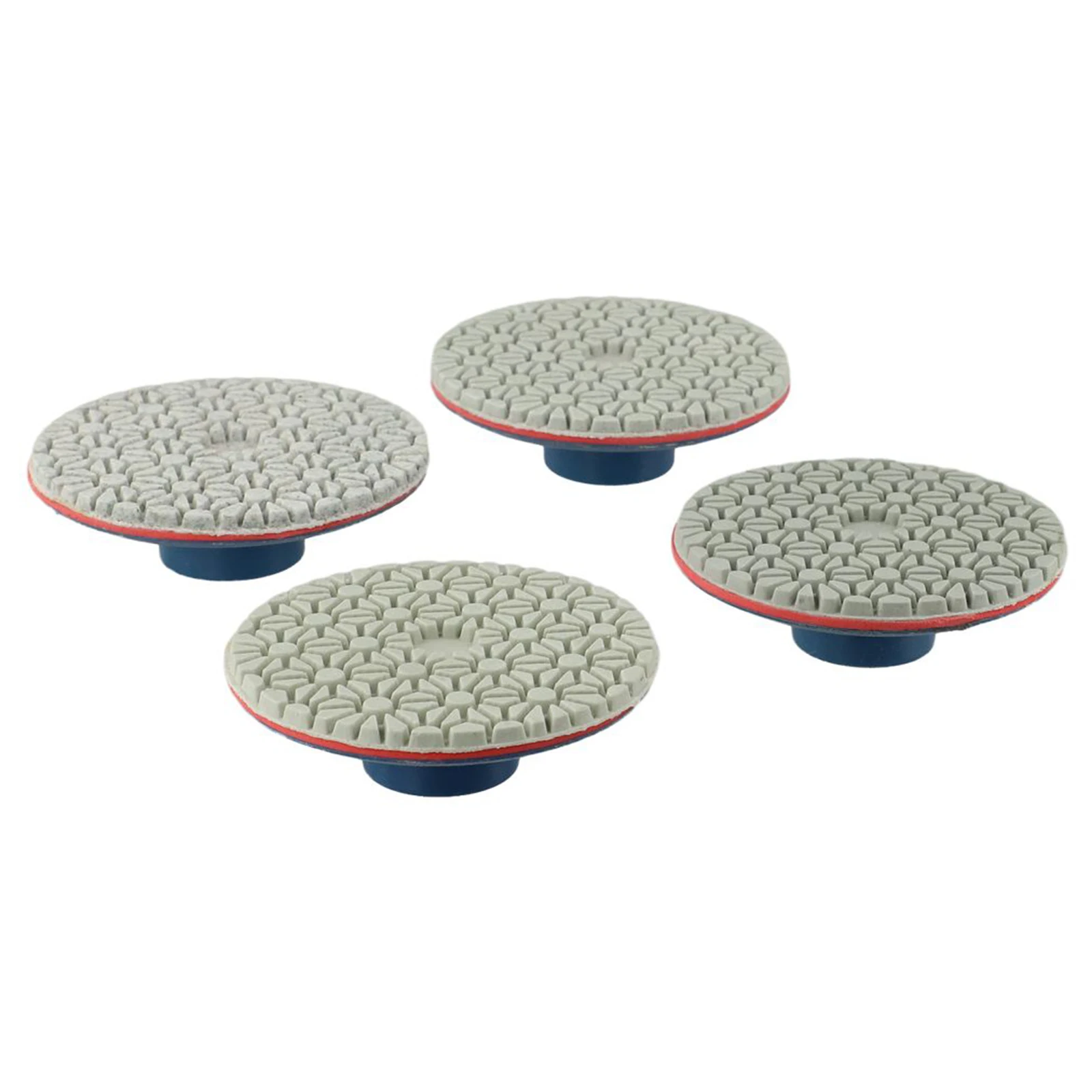 

4PCS 3Inch Wet Polishing Pads Sanding Discs Grinding Wheels For Granite Marble Polishing Pads 4 Steps Diamond Polishing Pad