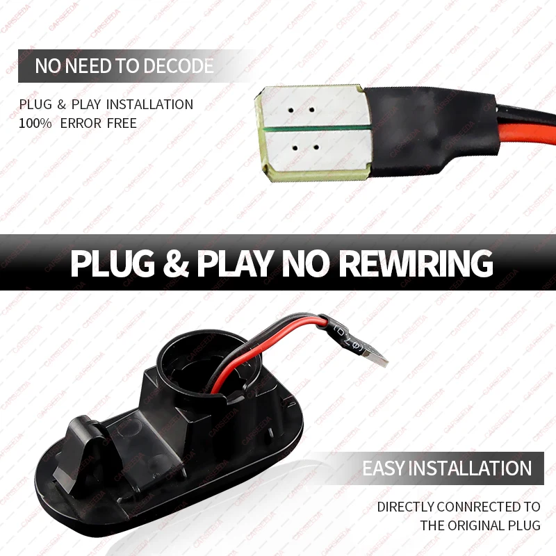 LED ديناميكية متتابعة أضواء العلامات الجانبية مصباح لهوندا سيفيك CRX صالح هاتشباك مقدمة كوبيه S2000 للتحويل أكورد سيدان #3