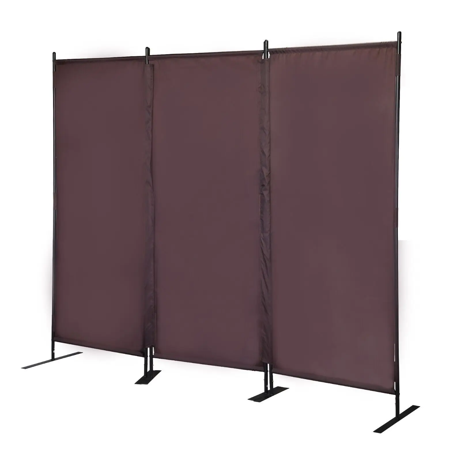 

3-panel Room Divider Freestanding Folding Screen Privacy Protection Furniture