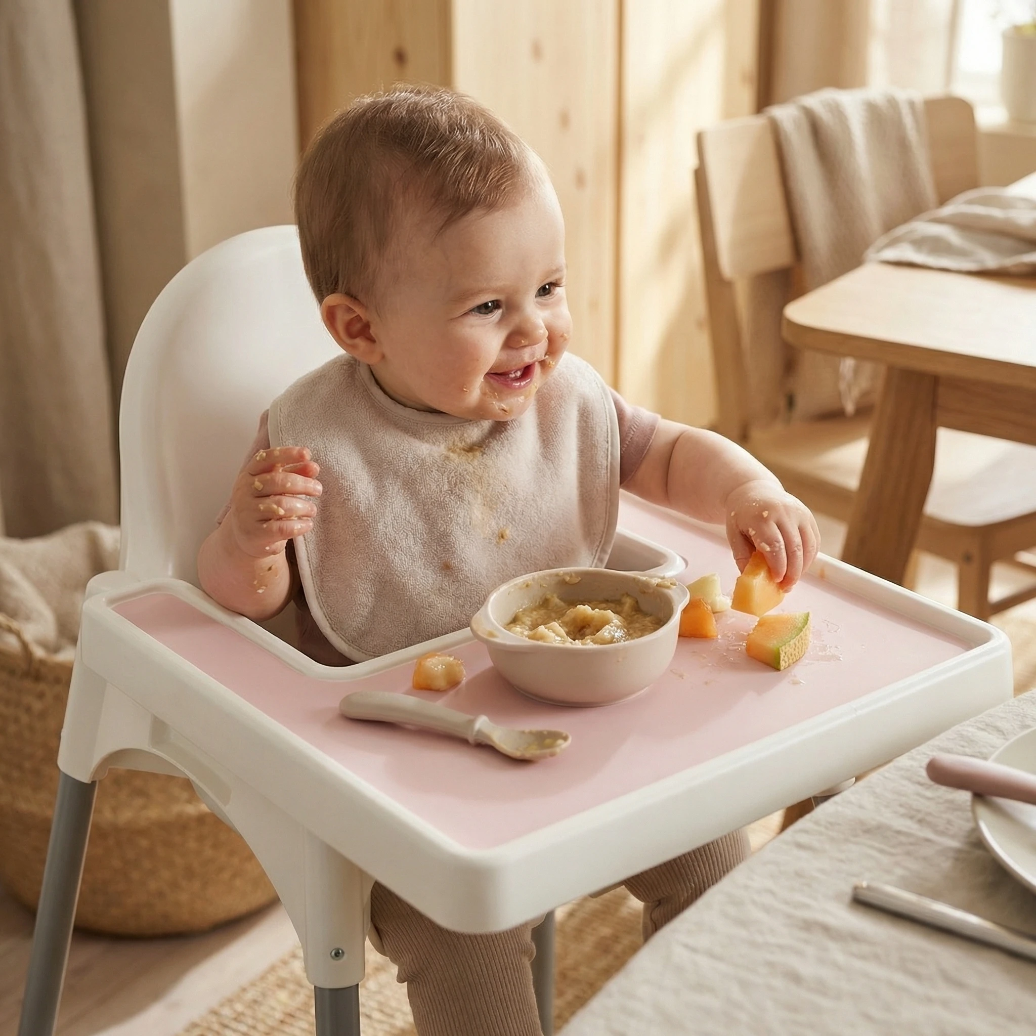 Alfombrilla de silicona para t - Baby Nursery Equipment reseña y precio