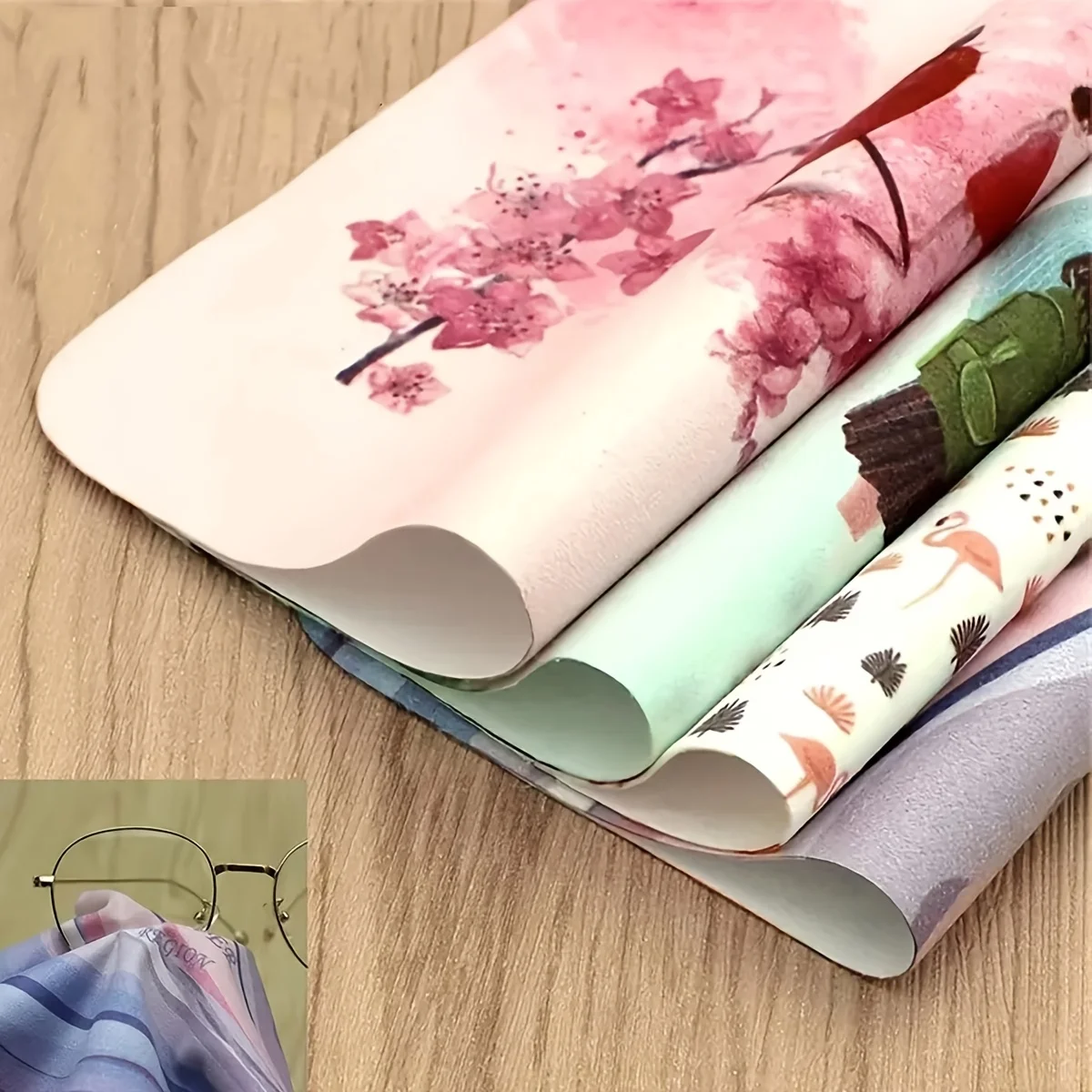 Glasses Cleaning Cloth, Eyeglass Cleaning Cloth, Soft Lens Cloth, Reusable Mobile Phone Screen Cleaning Cloth