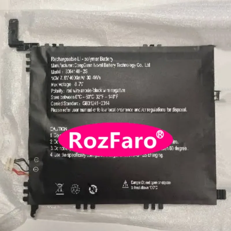 RozFaro 35130148 NV-3064148-2S For Thomson HERO11C LaptopBattery For Kruger&Matz EDGE 1126 For Nuvision NES11-C432SSA 2AJE3NES11