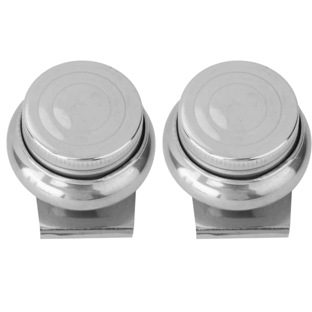 2pcs Leak-Proof Stainless Steel Oil Painting Cup Single Dipper Large Mouth Paint Washer Cup Paint Pot Container Outdoor Painting