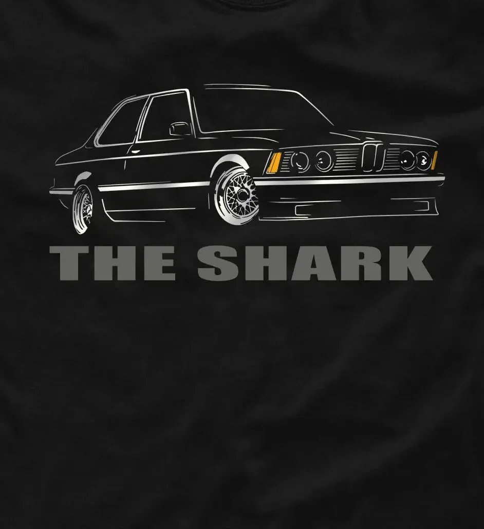 Classic The Shark E21 318 320 323 Executive Car T-Shirt 100% Cotton O-Neck Summer Short Sleeve Casual Mens T-shirt Size S-3XL