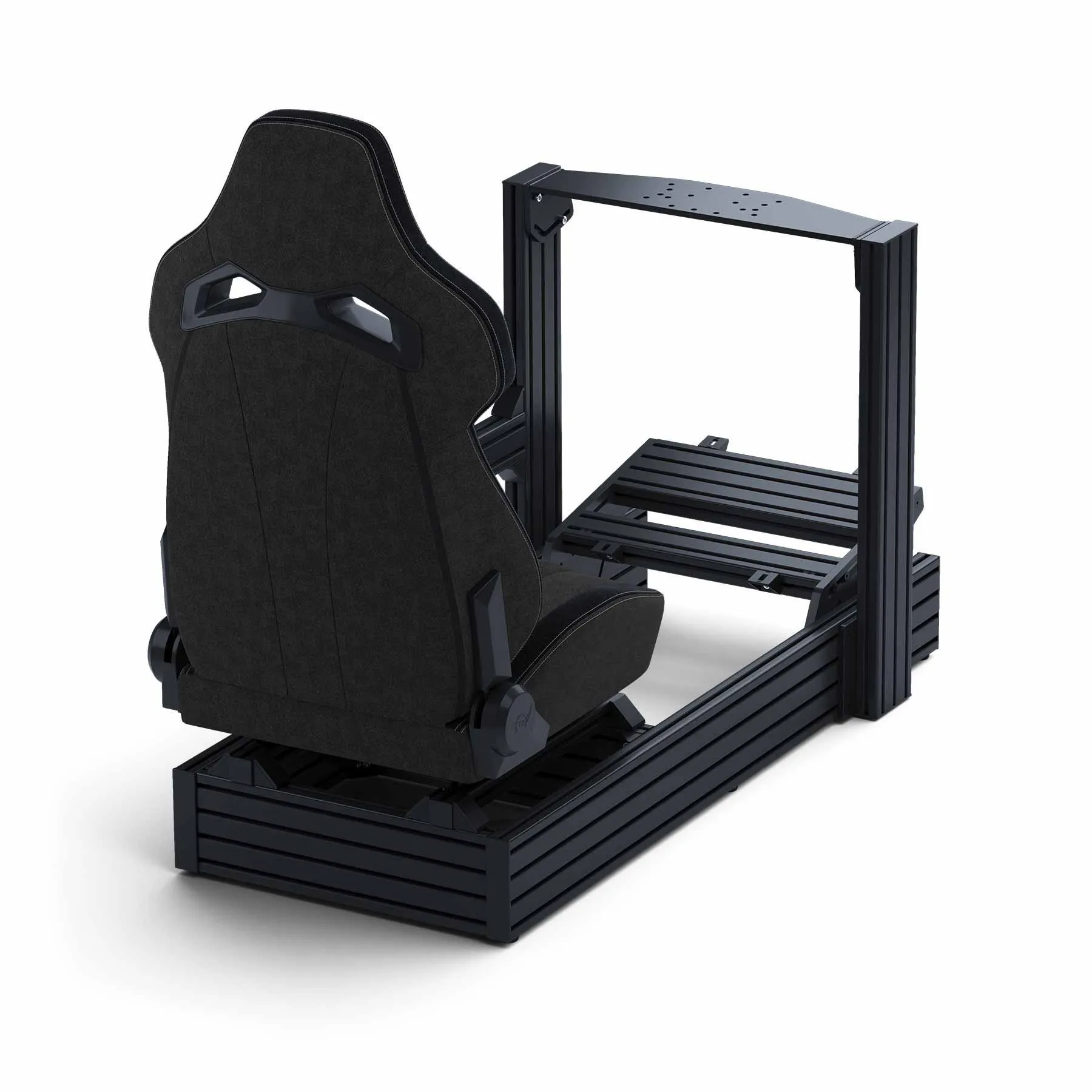 P1X Sim Racing Chassis 40*160mm Digital Motorsports Driving Sim Racing Cockpit Rig 6000 Series Bending Cutting