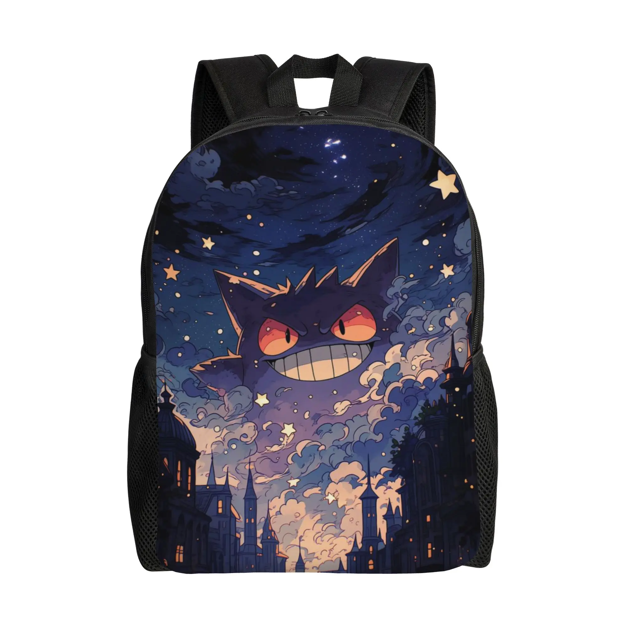 pokemon backpack ita bag  mochila Light Campus Retro Washable Rucksack