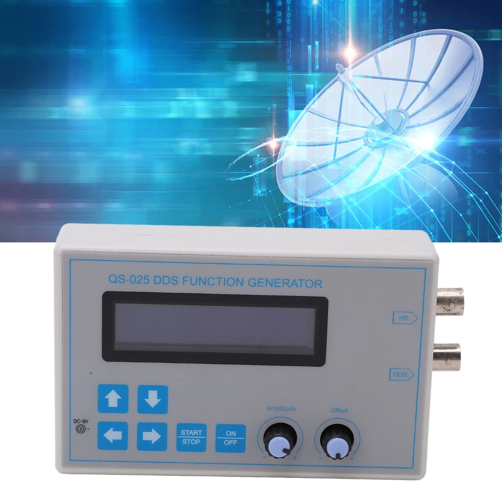 DDS Function Generator Sine   Triangular  Signal Generator 1‑65534Hz  9V Function Signal Generator