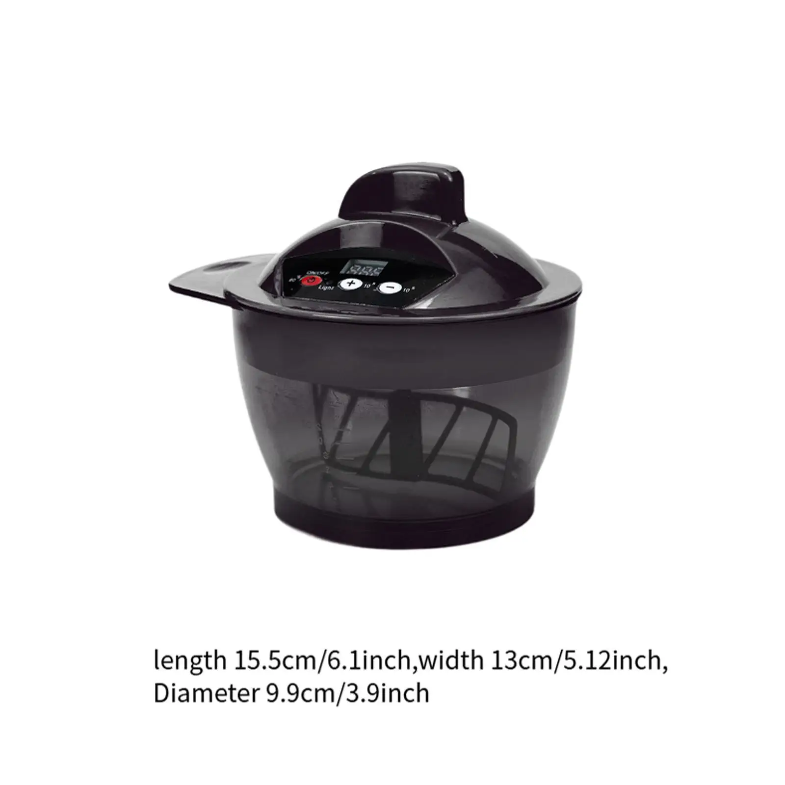 Automatic Hair Dye Mixing Bowl USB Electric Blender Professional Hairstylist Cream Paste Mixer for Salon Coloring
