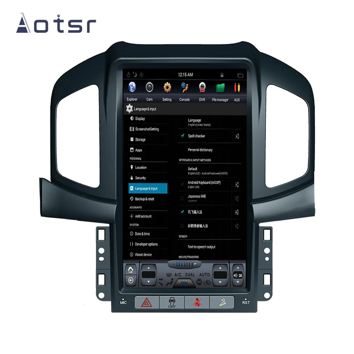 13.6 inch HD Screen For Chevrolet Captiva 2013 2014 2015 2016 2017 Android11  Audio GPS Carplay Navi Multimedia Player Head Unit