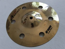 Arborea Stacker Cymbal-Dragon Series 8/9/10/12 Inch Drum Kits O-zone Splash Cymbal For Jazz Drum Use Brilliant Finish