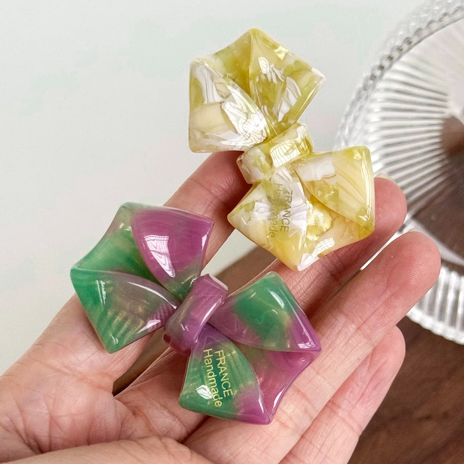 

4.8cm Duckbill Hair Clips Acetate Bow Clips for Side Hair Bangs Clip Non Slip Hairpins Women Fashion Accessories