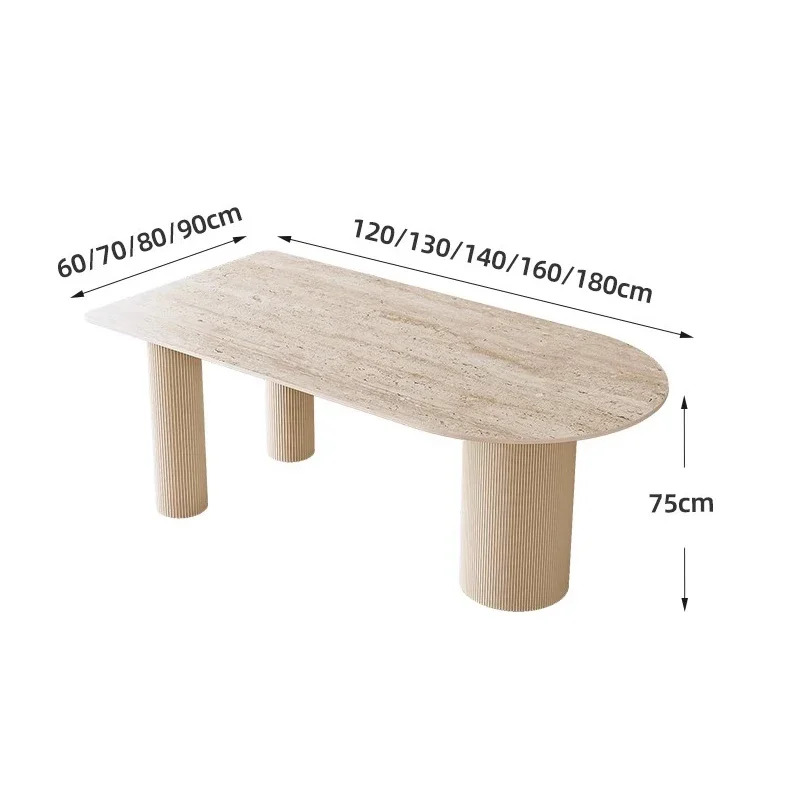 Rectangular Round Black Reliable Dining Table Refined Stylish Wooden Oval Distinctive Dining Table Table Maison Home Furniture