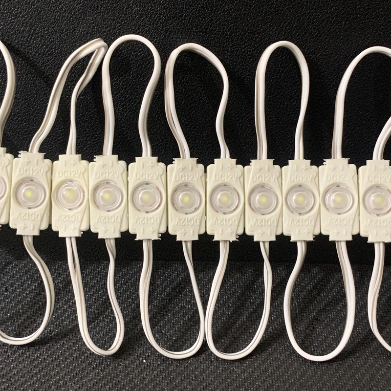 20pcs 2835 Single Led Module DC12V 0.5W/PCS Waterproof Light Module Decorative BackLight for Letter Sign Advertising Sign