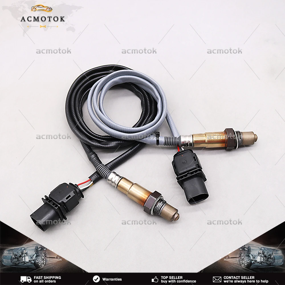 2PC 11787558073 11787558055 For BMW 128i 328i 328i xDrive 328xi X3 O2 Sensor Oxygen Sensor Lambda Sensor