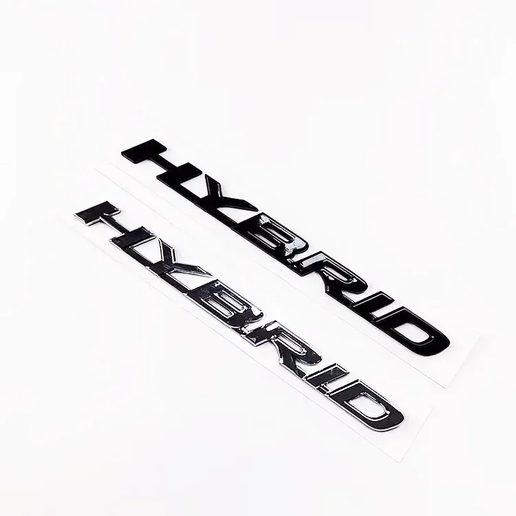 ABS Car Side Sticker Emblem for Lexus HYBRID CT200h ES260 GX460 IS300 LS400 NX200t RX200t Tail Trunk Badge Decal Accessories