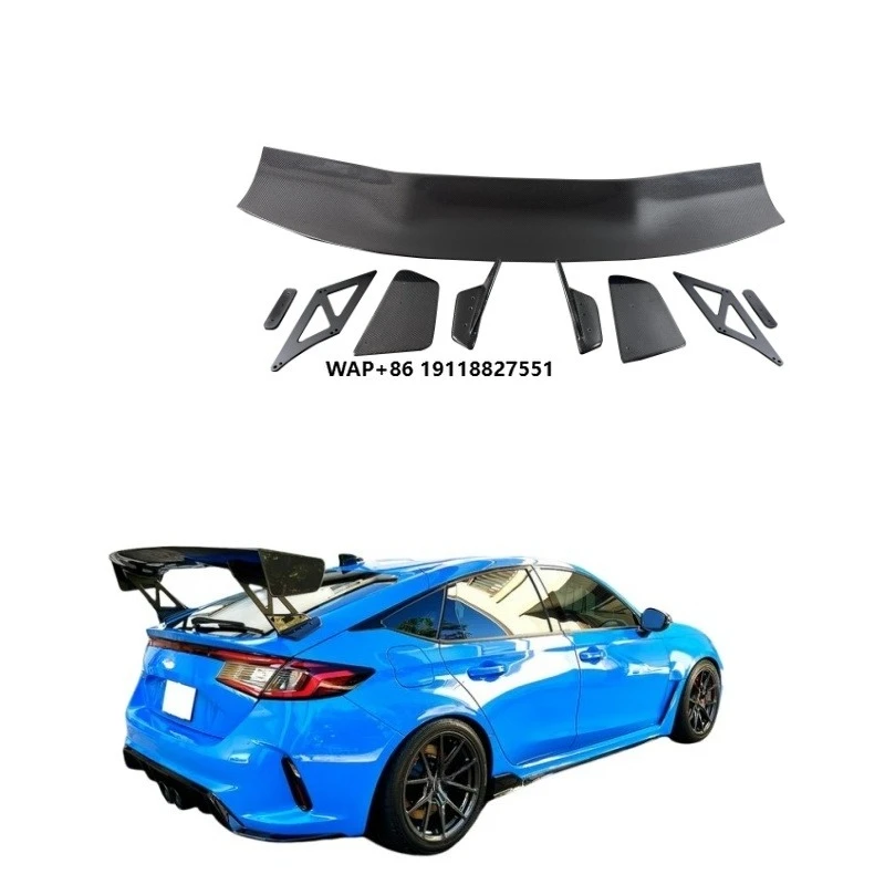 

High-Quality Carbon Fiber Rear Wing for Type R FL5
