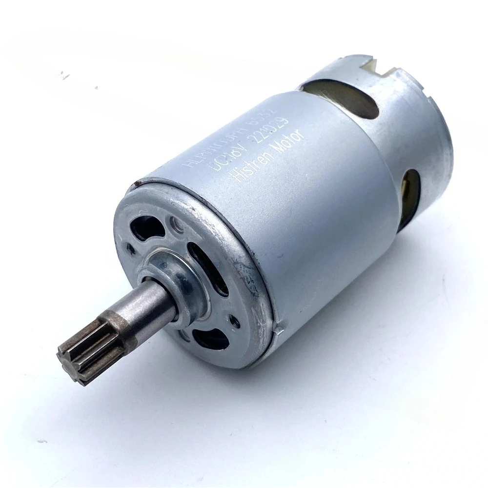 Lightweight Charging Hammer Accessories 12V 14.4V 18V 21V Impact Drill DC 550PH Motor 8 Teeth Gear Repair Part WU382 1702 H3
