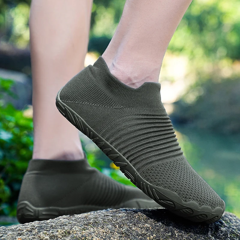 

Running Cross Training Shoes Men's Minimalist Five Finger Wide Toe Casual Barefoot Shoes Women's Trendy Zapatillas Hombre