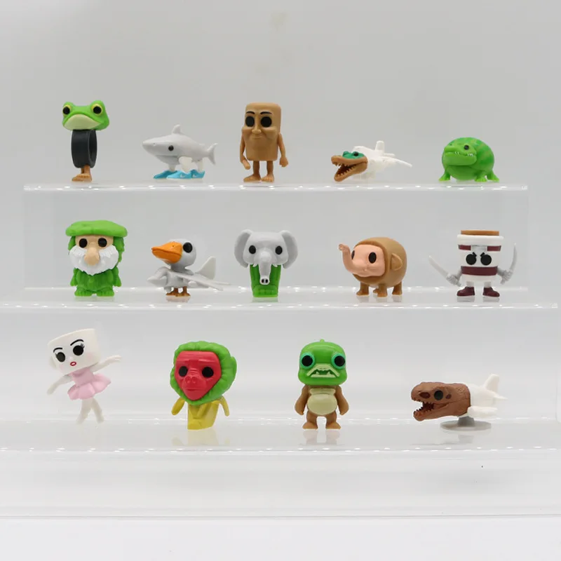 24 قطعة Brainrot الإيطالية تونغ تونغ الصحور أرقام دمية Tralalero Tralala Bombardino Crocodilo Shimpanzini Bananini لعبة مجسمة هدية