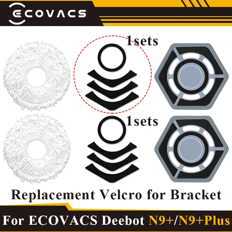 For Ecovacs Deebot N9+ Sweeping Robot Module Velcro Accessories Mop Bracket mop Accessories