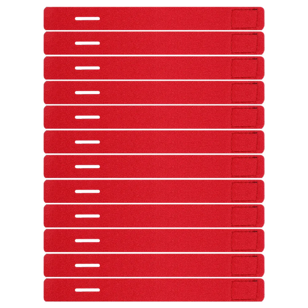 

12pcs Fishing Rod Lure Wrapping Straps Elastic Bands Gear Storage Outdoor Accessories Bungee Cord Holder Belt Road Tie Creative