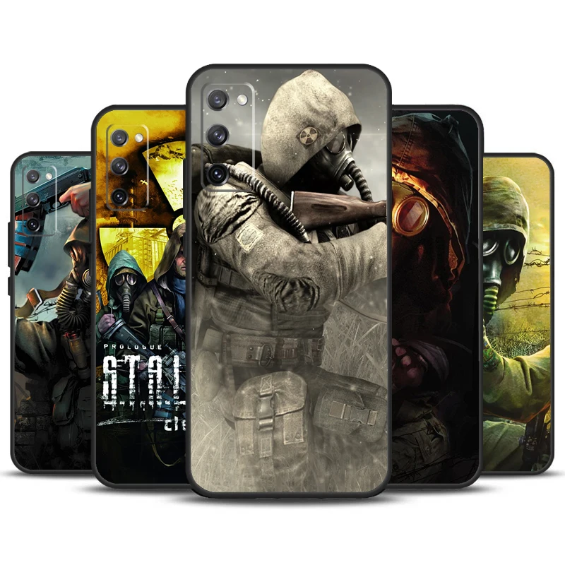 Stalker Clear Sky Phone Case For Samsung Galaxy S23 S24 Ultra S22 S20 S21 FE Note 20 10 S8 S9 S10 Plus Cover