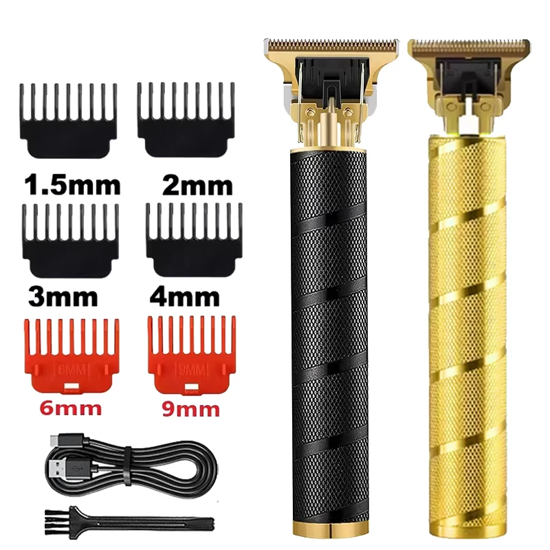 T9 Haarschneidemaschine zur Reparatur, Bart- und Körperhaarschneider, Elektrische Haarschneidemaschine für Männer, 0mm Barber-Rasierer