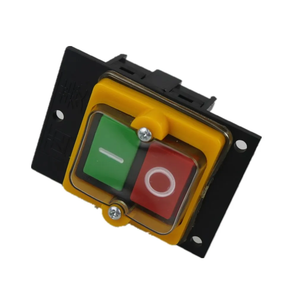 Nuevo interruptor de botón a prueba de agua On Off Start Stop 10A 380V AC 75x52mm KAO-5M