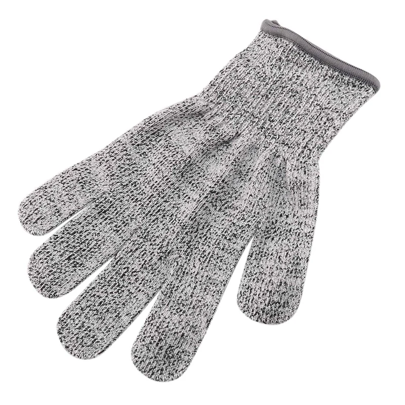 TCES-4 Pairs Cut Resistant Gloves Food Grade Level 5 Hand Protection,Kitchen Cut Gloves For Oyster Shucking(Medium)