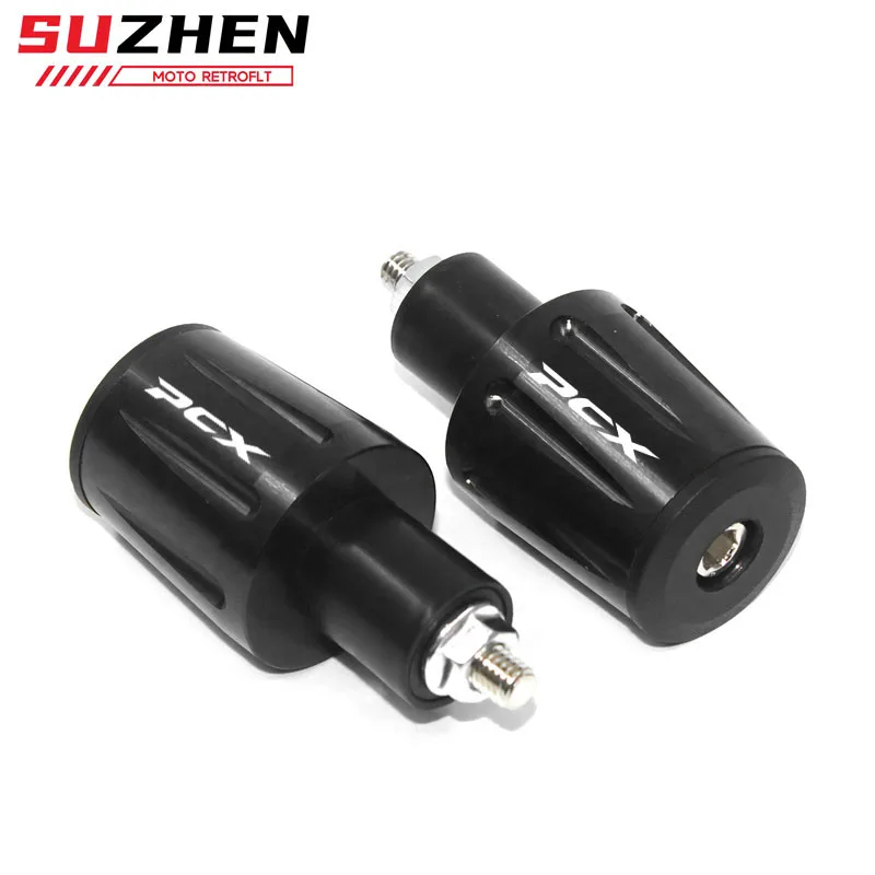 CNC Motorcycle Handlebar Grips Handle Bar Cap End Plugs For PCX125 PCX150 PCX160 PCX 125 150 160 2017 2018 2019 2020 2021 - Image 3