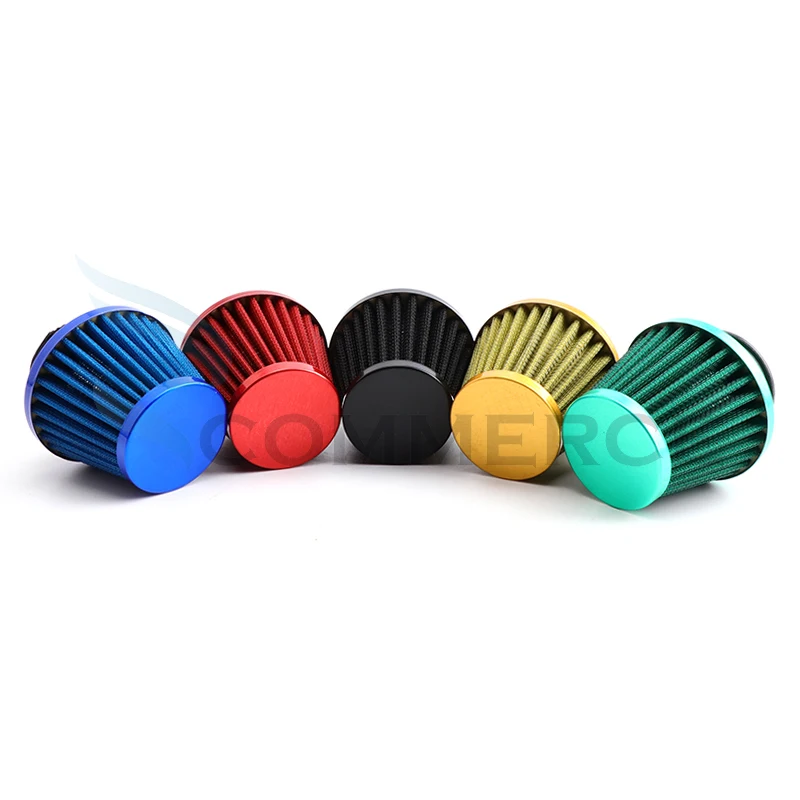 5 Color Universal 38mm Motorcycle Air Filter For GY6 50cc QMB139 Chinese Scooter Moped Motorbike ATV Dirt Bike 50cc-125cc