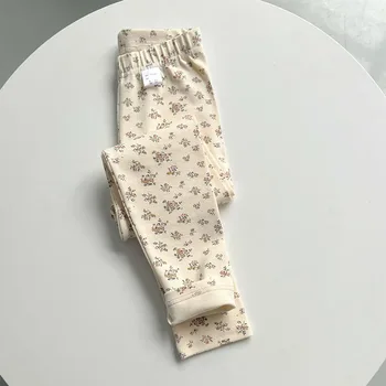 Girls' Cotton Leggings | Warm Slim-Fit Pants for Autumn and Winter 3 Girls Legging Autumn Winter Pants For Kids Thick Cotton Elastic Children Pants Versatile Slim Toddler Tights Baby Teen Clothing 3