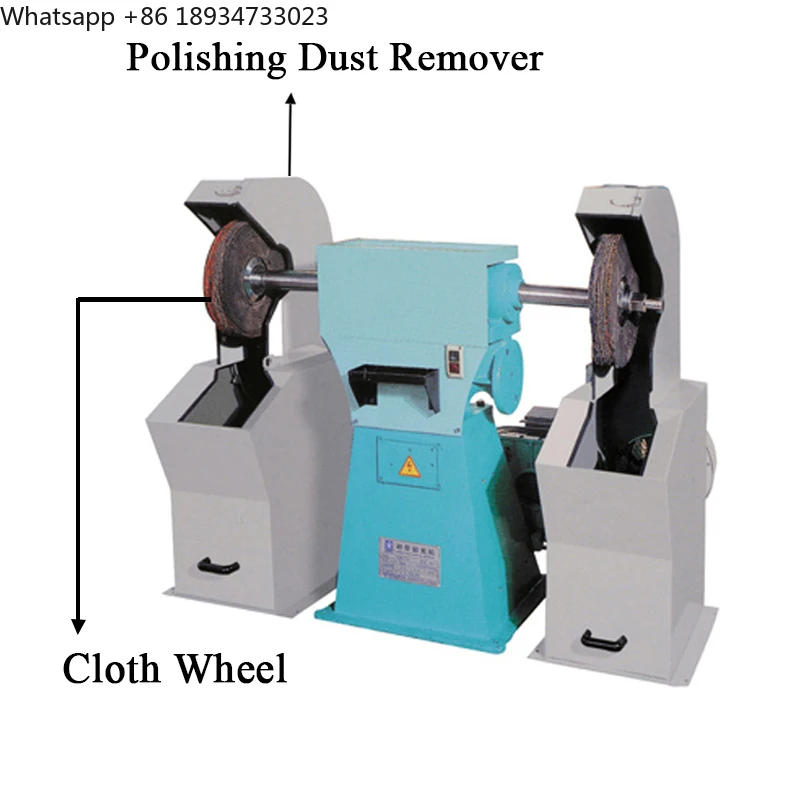 Metal Stainless Steel Brass Zinc Aluminum Hand Buffing Sand Belt Grinder Surface Polishing Machine for Faucet Valves Door Handle