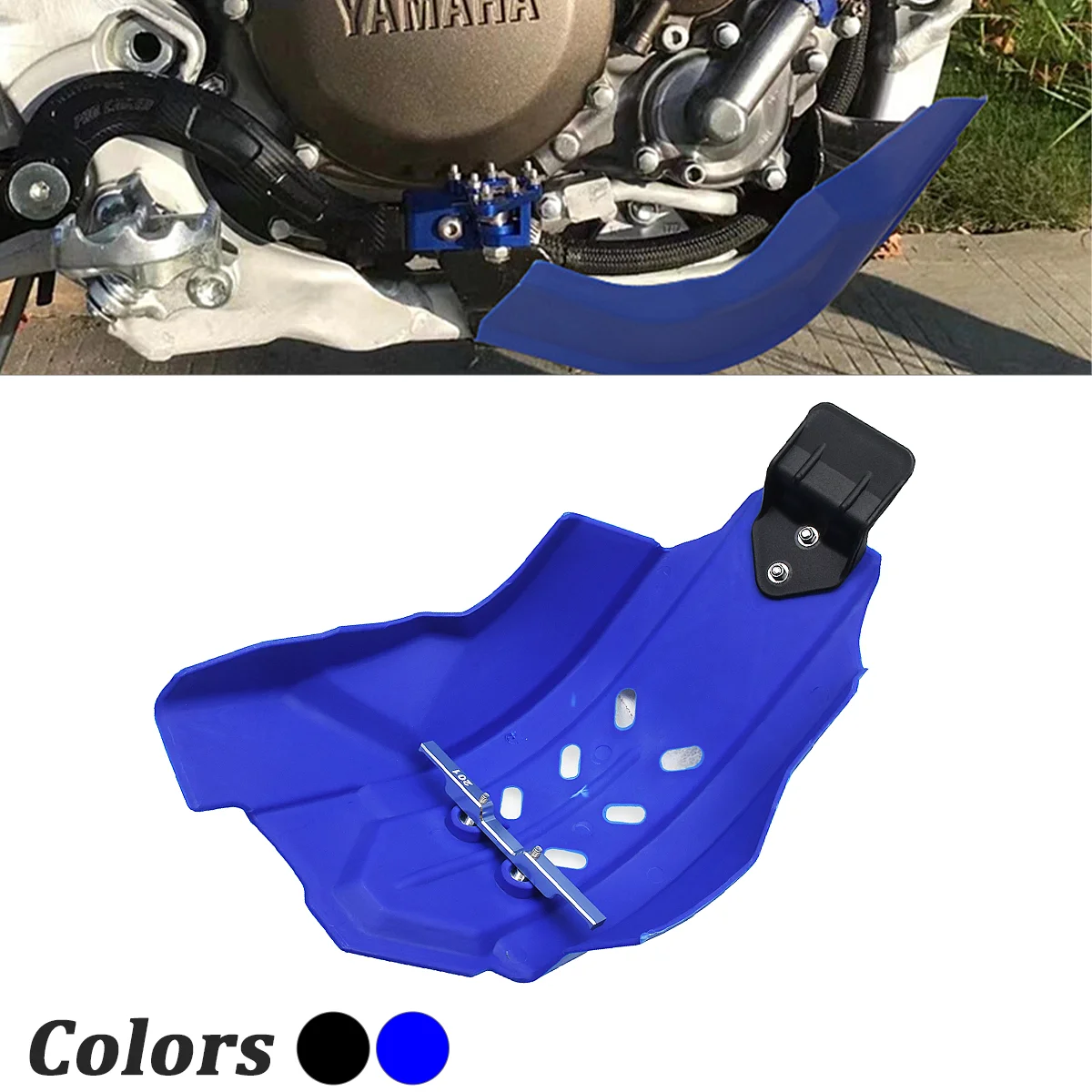 Motorcycle Skid Plate Engine Guard Cover Protector For YAMAHA YZ250F YZ450F 2014 2015 2016 2017 2018 Dirt Bike Universal Parts