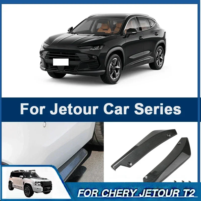 4x4 Bumper Trim for Jetour X70 X70PLUS X90 X90PLUS Dashing T1 T2 ABS Bumper Decoration Trim Exterior Protective Styling Accessor