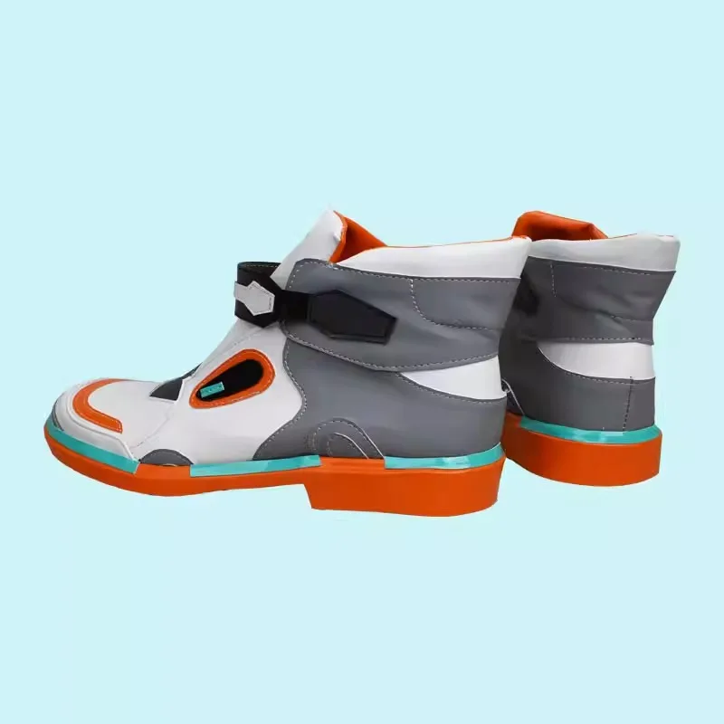 Juno cosplay sapatos jogo ow role play botas halloween carnaval festa acessórios para mulher