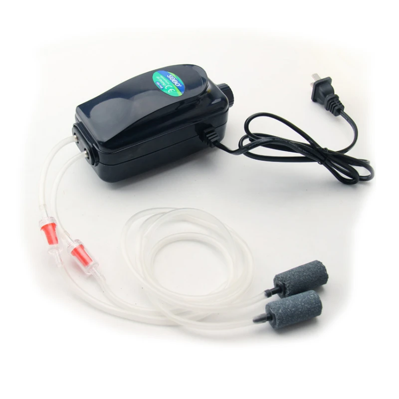 

Fish tank oxygen pump, ultra-quiet aerator, fish pond outdoor oxygenator