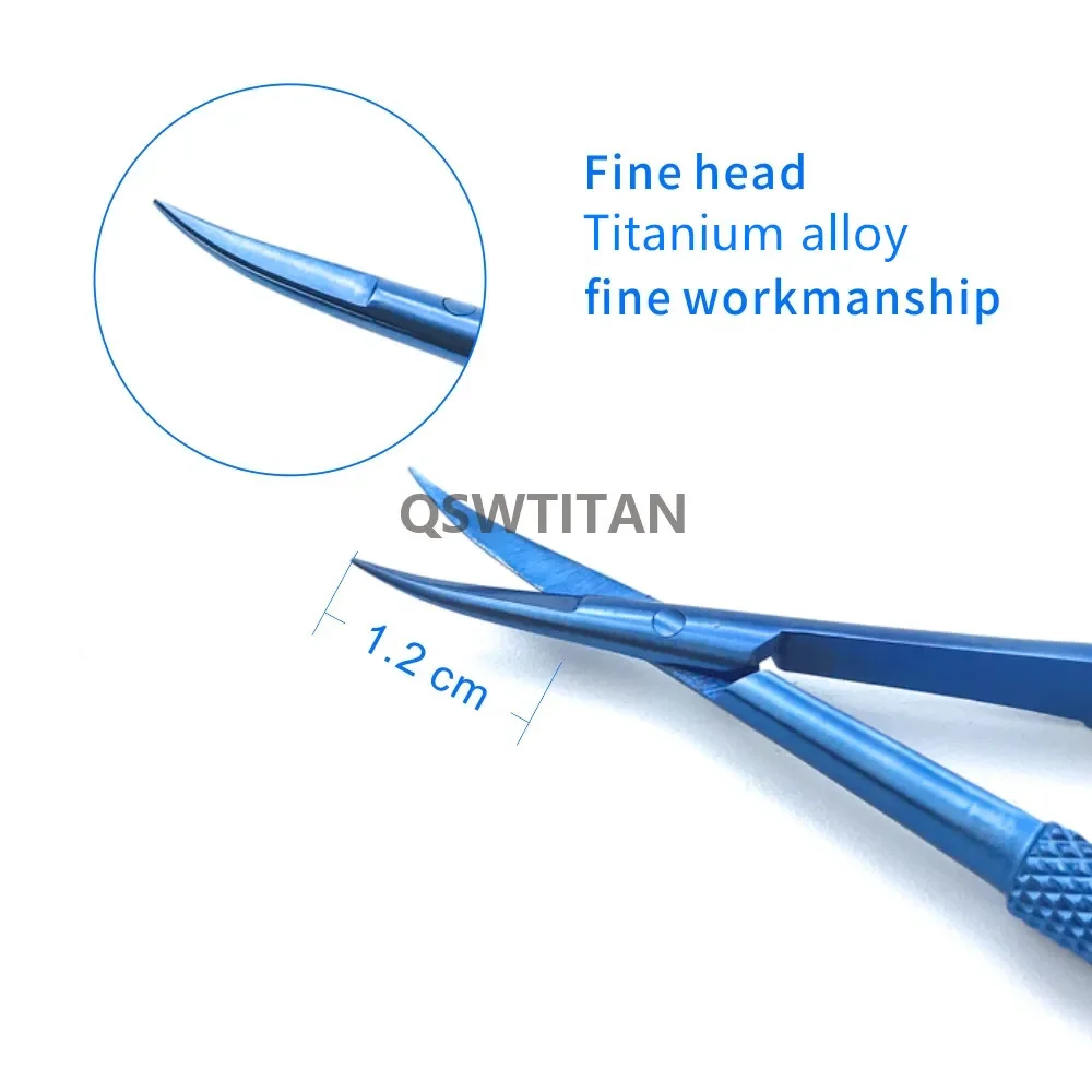 Ophthalmic Micro Cornea Scissors Orthopaedics Veterinary Surgical Instruments Titanium 12.5cm-18cm
