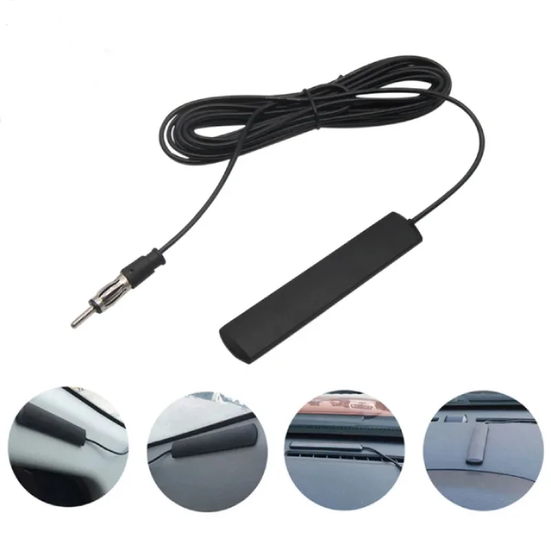 

Hot Sale Car Radio FM Antenna Universal Auto 3M Length Signal Amp Amplifier Marine Car Vehicle Boat RV Signal Enhance Device