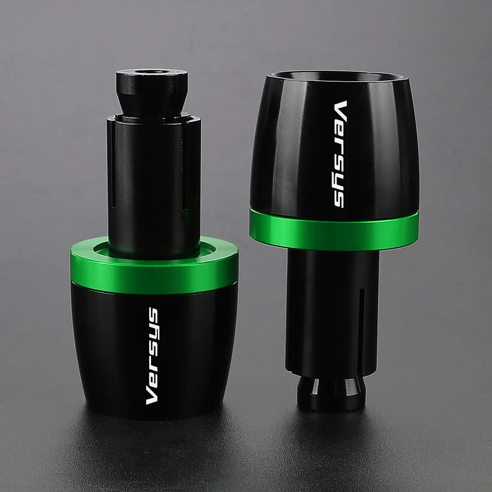 

For Kawasaki Versys650 Versys1000 Versys300 Versys 650 1000 X300 ﻿Moto Handlebar Grips Bar Ends Cap Counterweight Plug Slide﻿