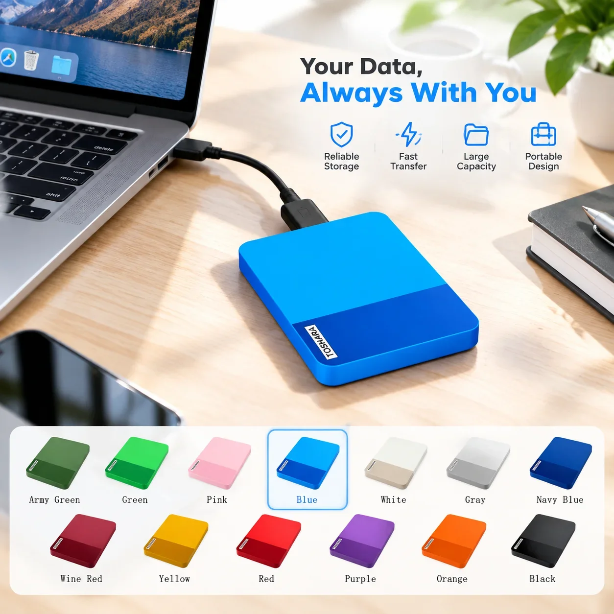 Colorful Canvio Ready B3 USB3.0 External Hard Drive,2.5