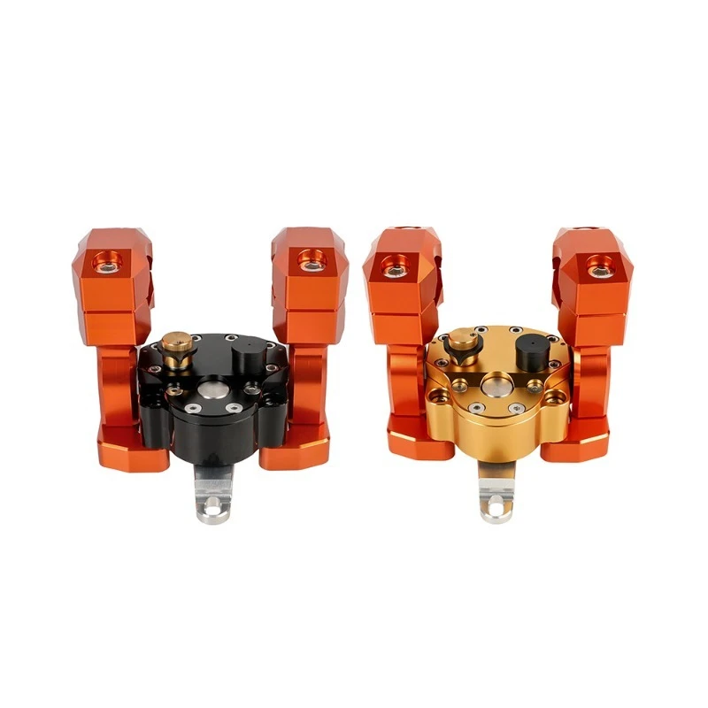 Suitable for 690 Enduro Retrofit Directional Damper Anti-Swing Head Fixed Code Steering Shock Absorber Buffer Base