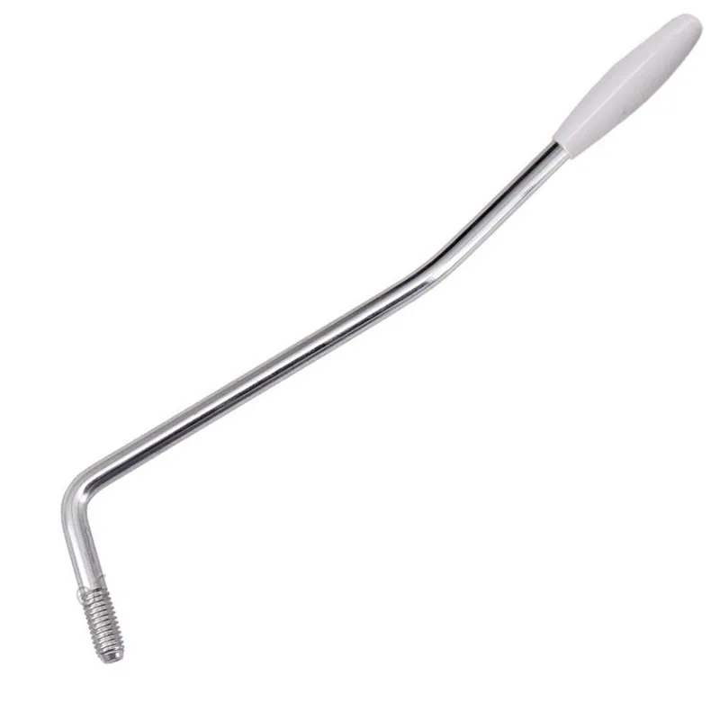 Ein aufschraubbare Tremolo-Arm-Whammy-Bar für E-Gitarren-Zubehör, Gewindedurchmesser 6 mm (M6), in den Farben Chrom, Schwarz und Gold erhältlich. – Detail 2