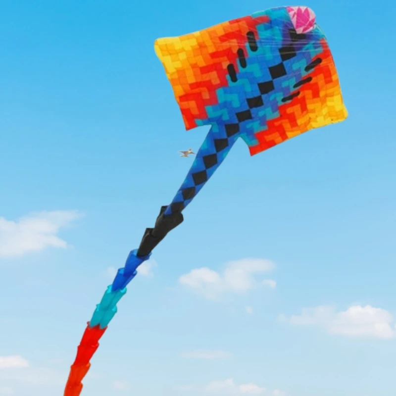 15m devil fish kite flying large soft kite for adults kites pendant diy colors professional kites factory weifang outdoor games