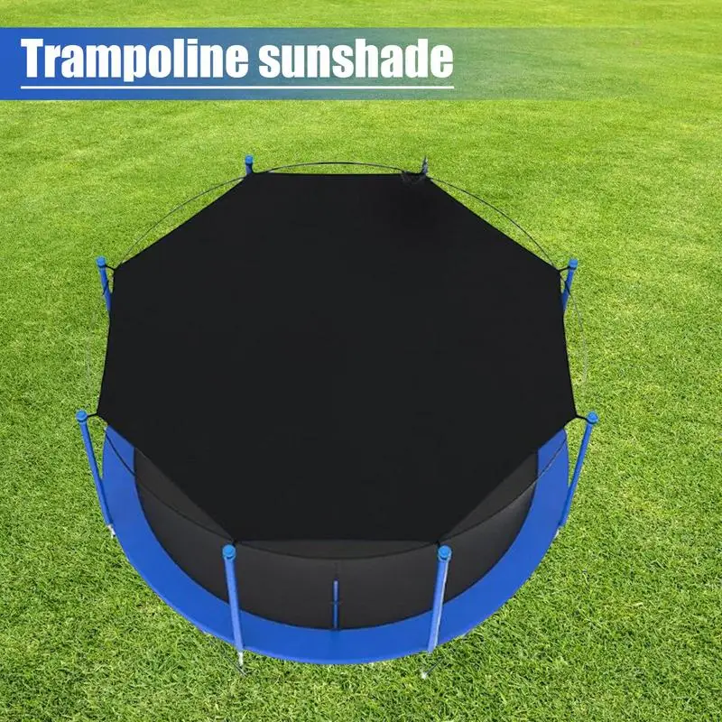 

Trampoline Canopy UV Resistant Trampoline Tent Anti-UV Trampoline Top Cover Waterproof Sunshade For Outdoor Backyard Playground